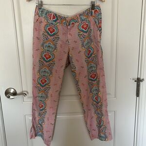Billy Blues Pants Boho Colorful Size 6